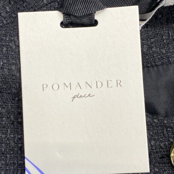 Pomander Place Women’s “Jennings” Tweed Button-Down Jacket - Picture 5 of 11